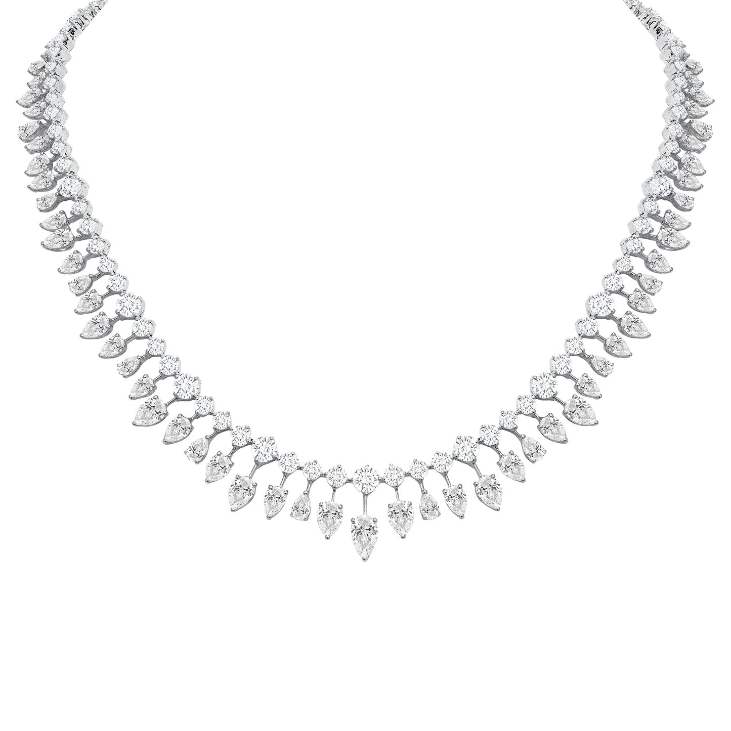 The Opulent Diamond Statement Necklace