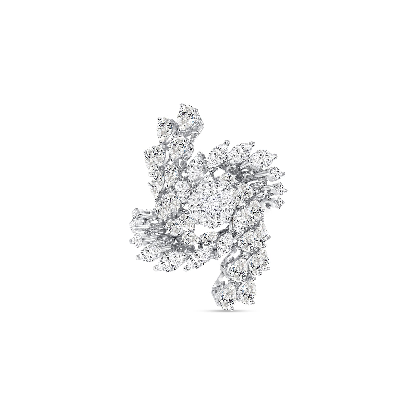 The Helix Diamond Ring