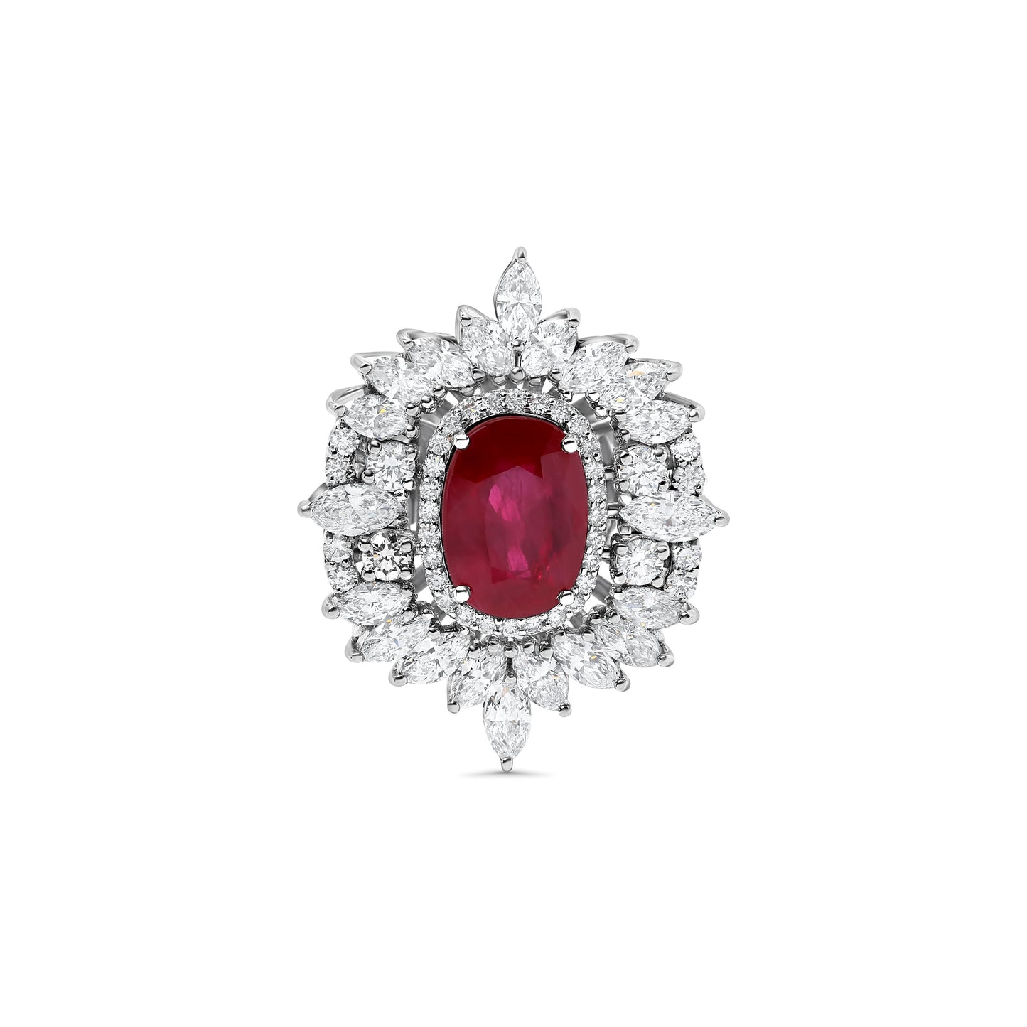 The Ruby & Diamond Statement Ring