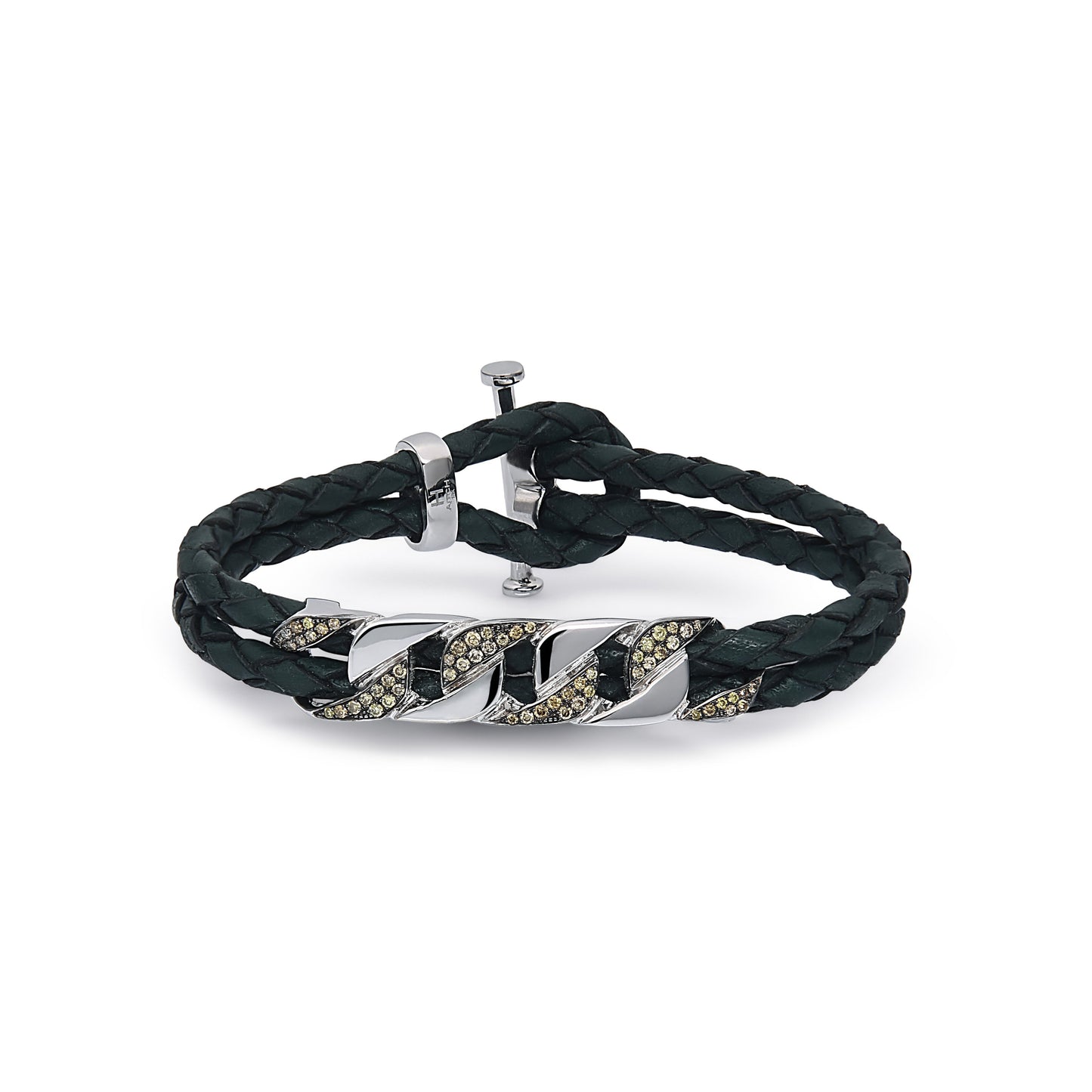 H.Aitch - Cuban Link Yellow Diamond Bracelet | Bridal jewelery set