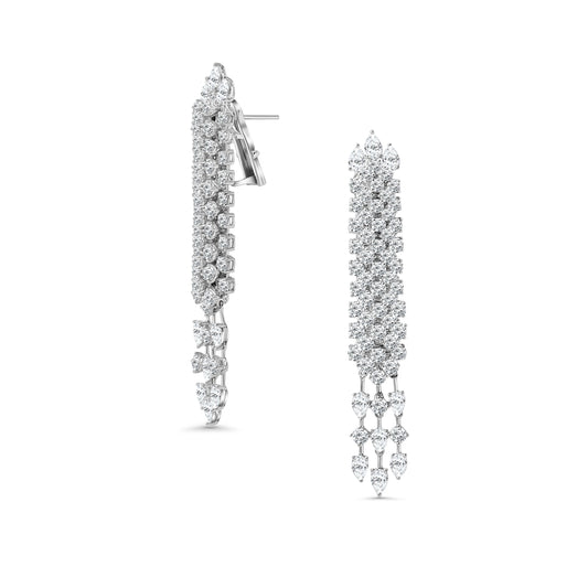 Diamond Waterfall Earrings