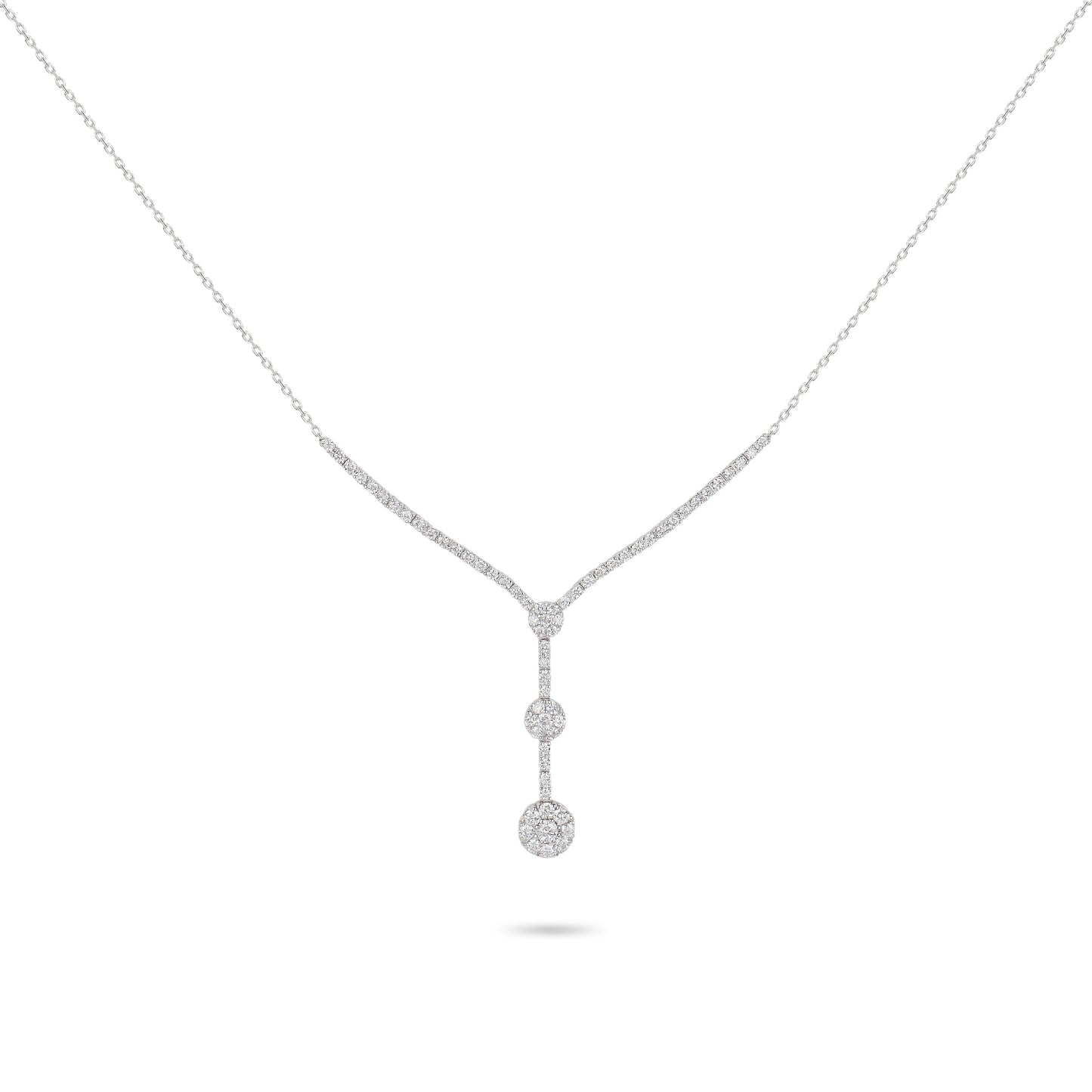 Illusion Diamond Necklace | Diamond necklace | Buy Jewelry online