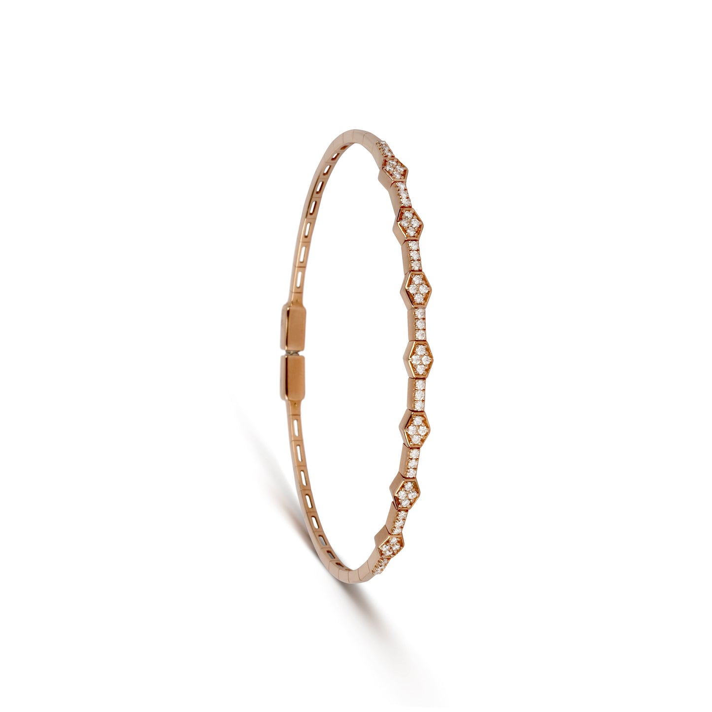 Patterned Diamond Bracelet