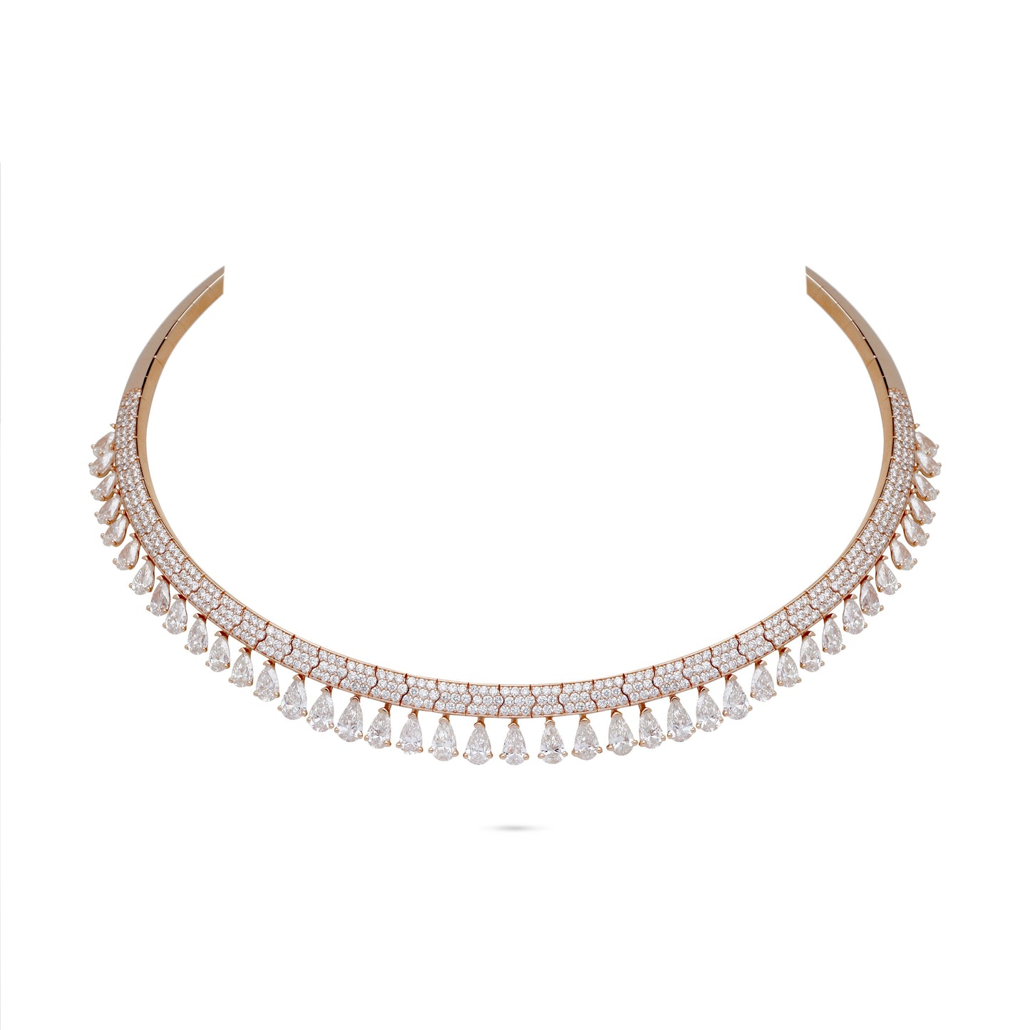 Diamond Dangling Choker