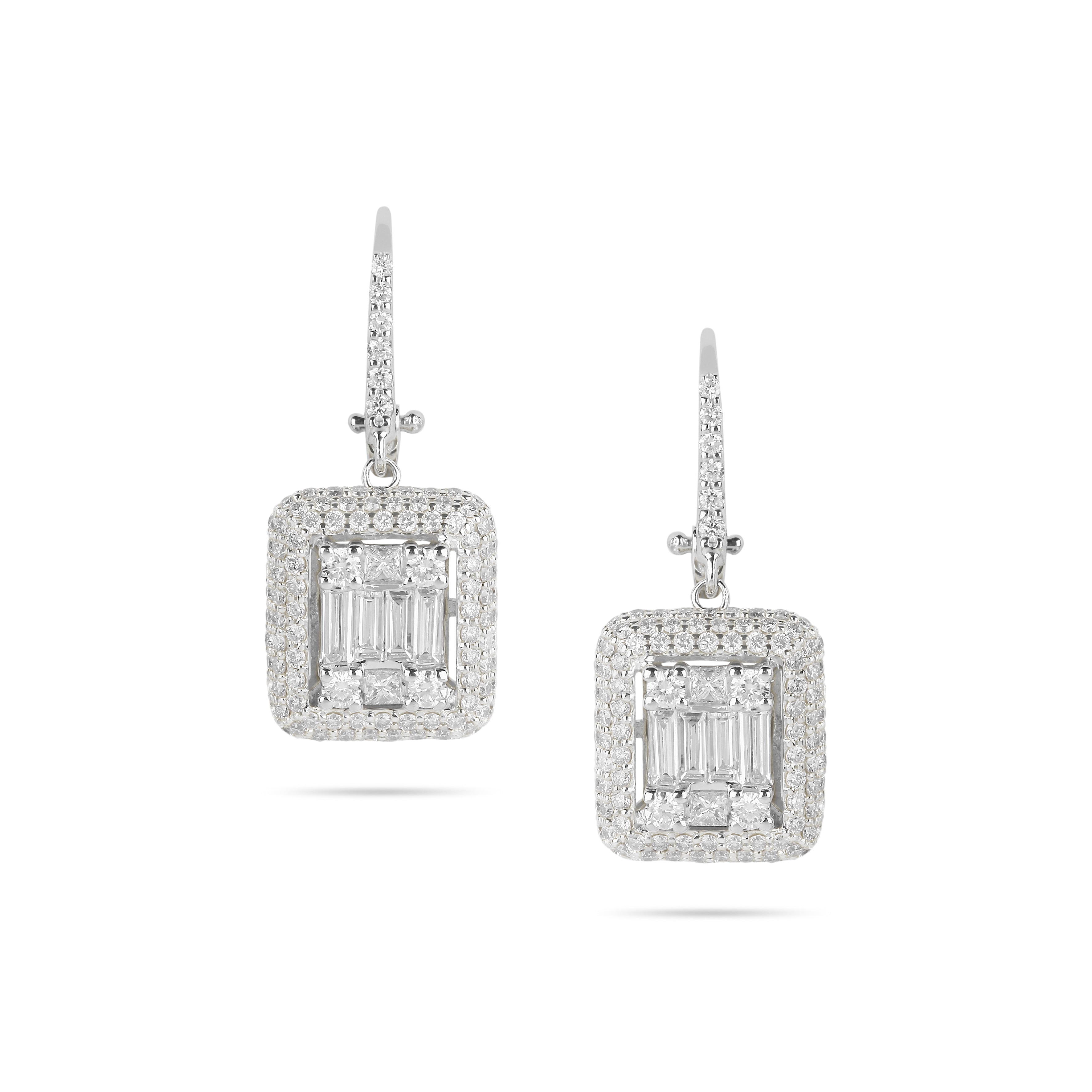 Illusion earrings shop