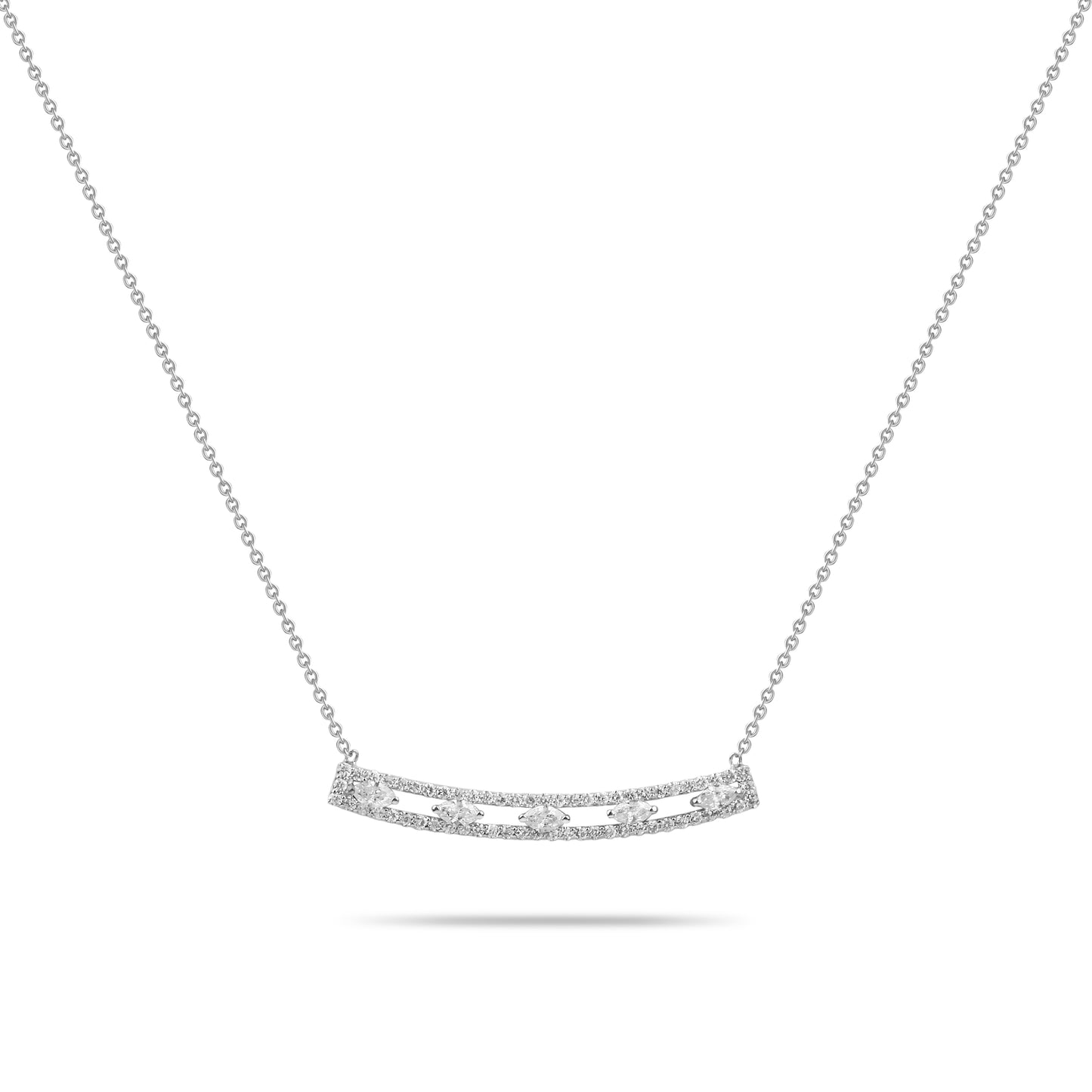 Marquise Diamonds Necklace
