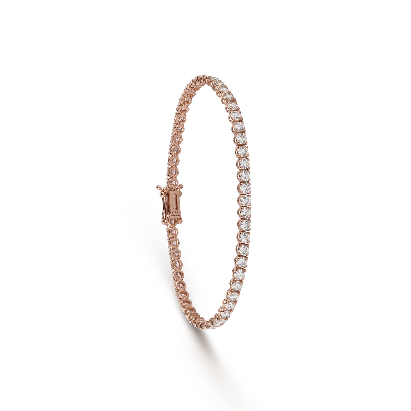5.55 Carats Diamond Tennis Bracelet