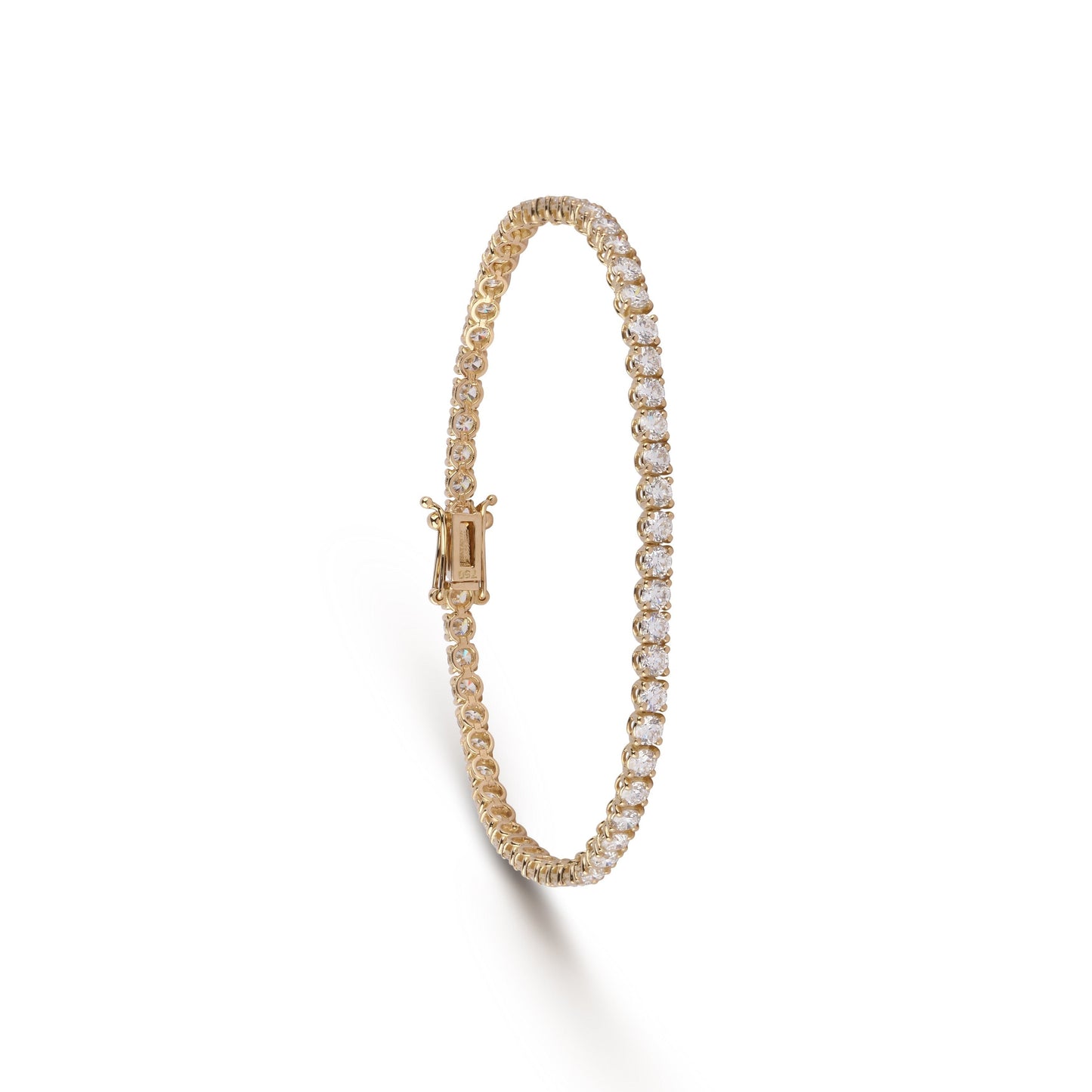 7.44 Carats Diamond Tennis Bracelet