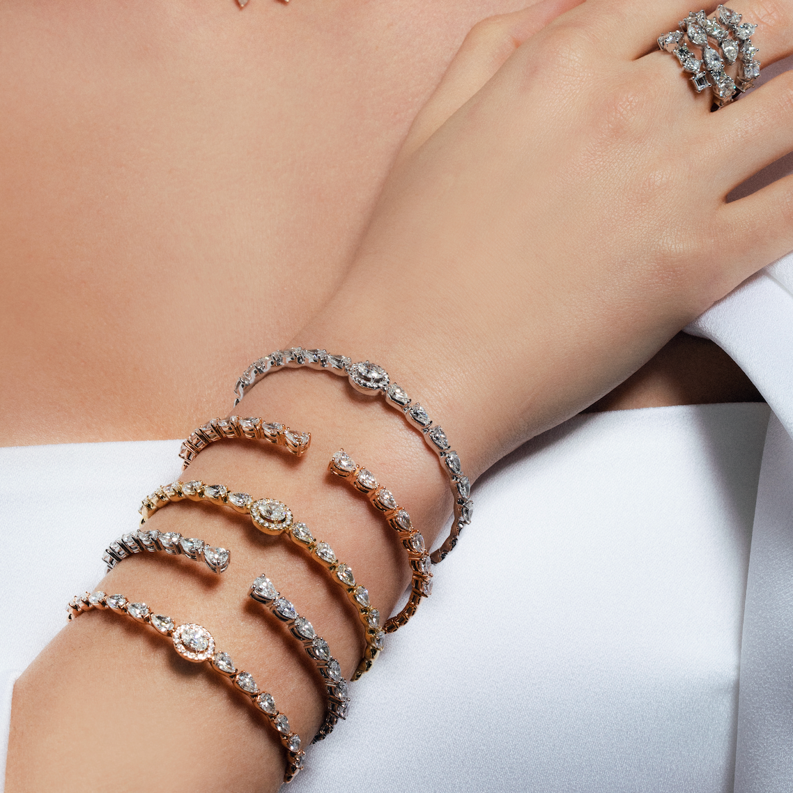 Certified Solitaire Diamond Bracelet