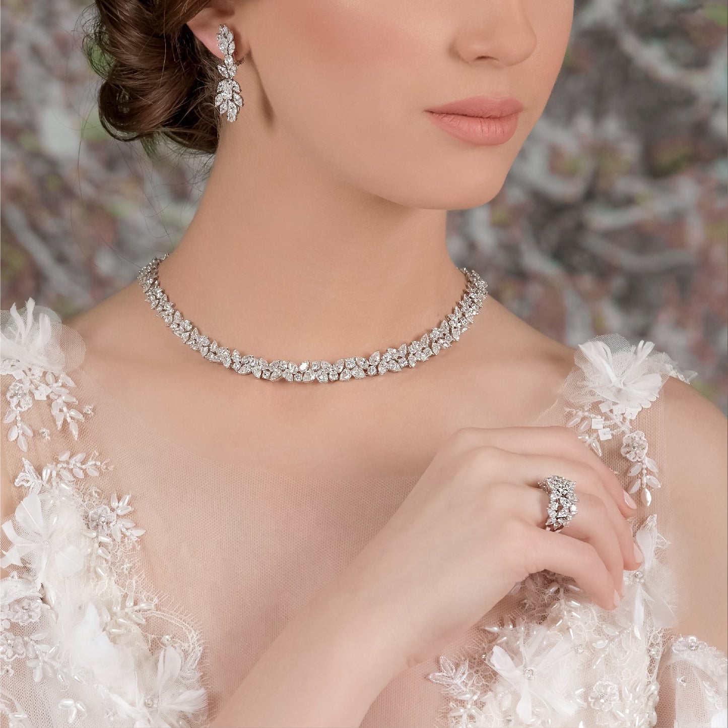 Pear Shaped Diamonds Set
