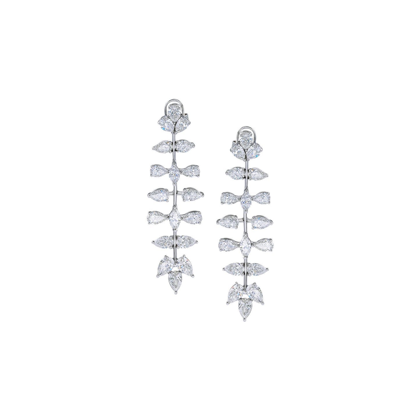Pear Drop Diamond Earrings | Jewellery store