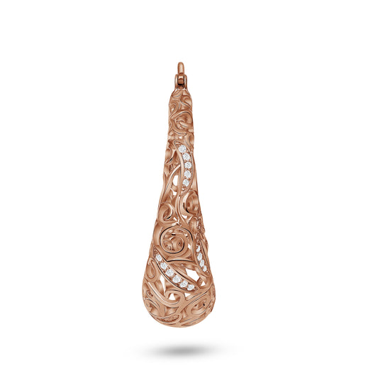 Hollow Engraved Hoop Earrings