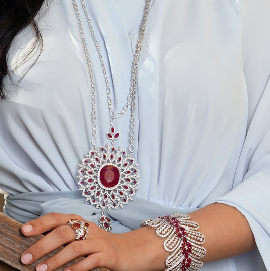 Ruby & Diamonds Set