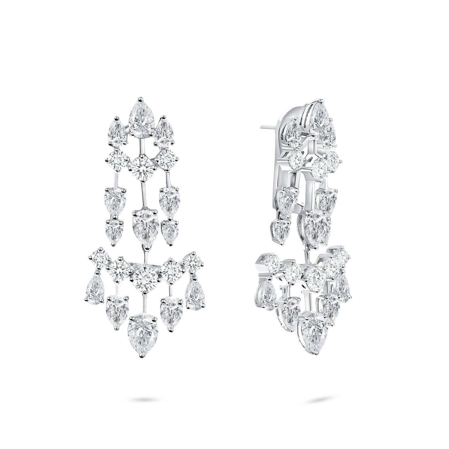 The Opulent Diamond Statement Earrings
