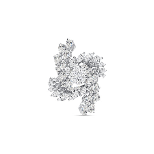 The Helix Diamond Ring