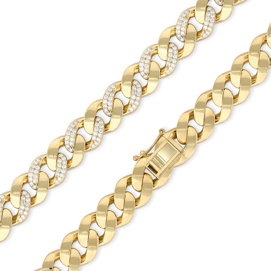 Cuban Chain Diamond Necklace