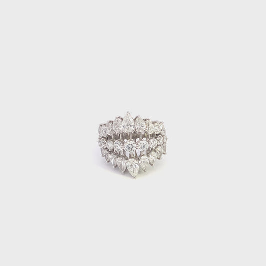 The Royal Diamond Cocktail Ring