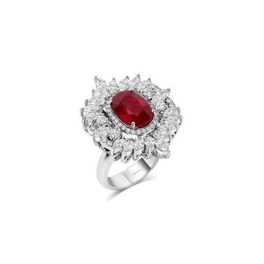 The Ruby & Diamond Statement Ring