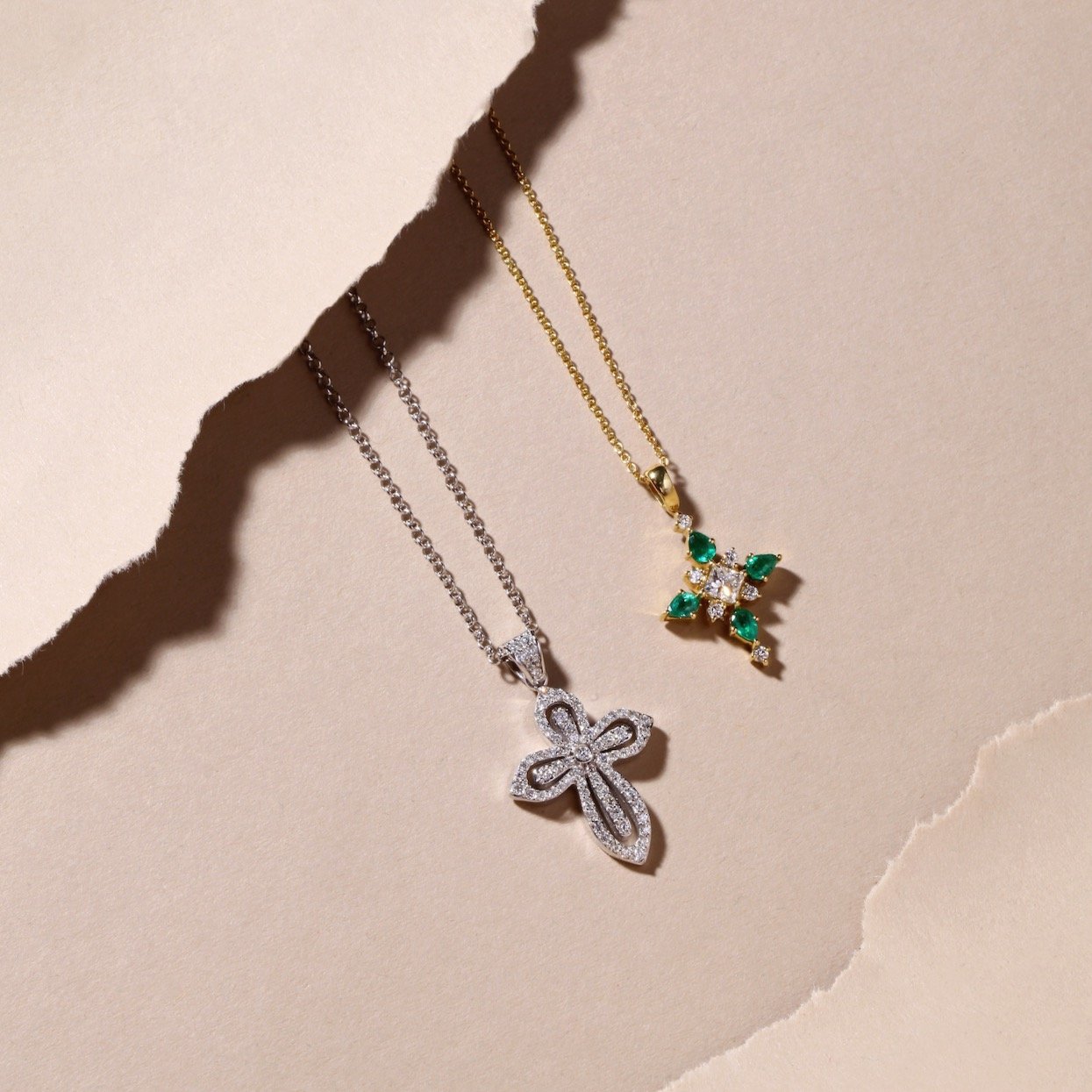 Diamond Cross Necklace | Buy necklace online | Buy Jewelry online