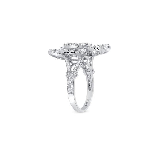 Blossom Diamond Cocktail Ring