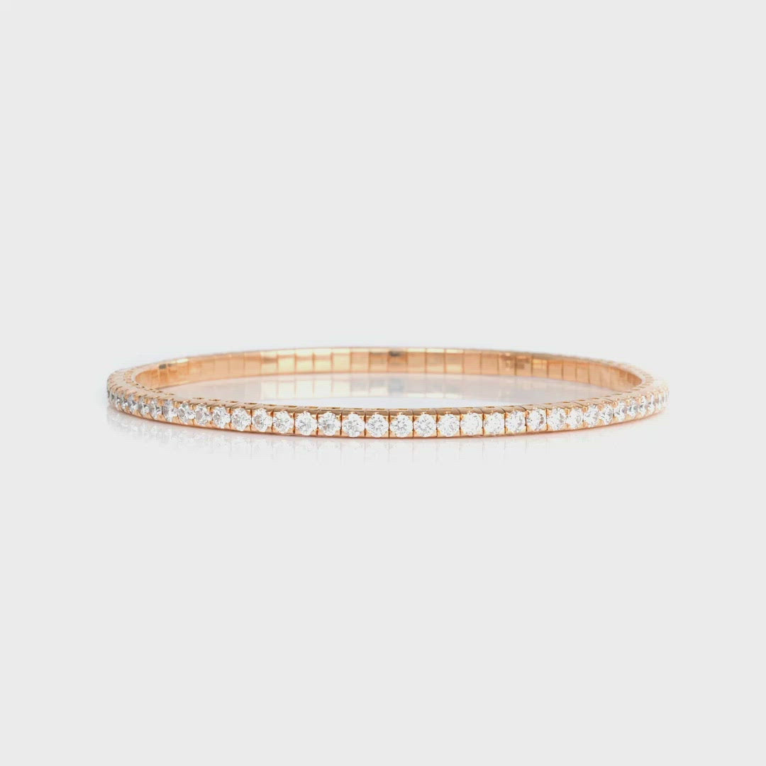Diamond Stretch Cuff Bracelet | jewelry online store | diamond bracelet for women