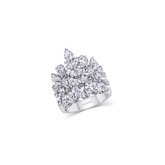 Tiara Diamond Cocktail Ring