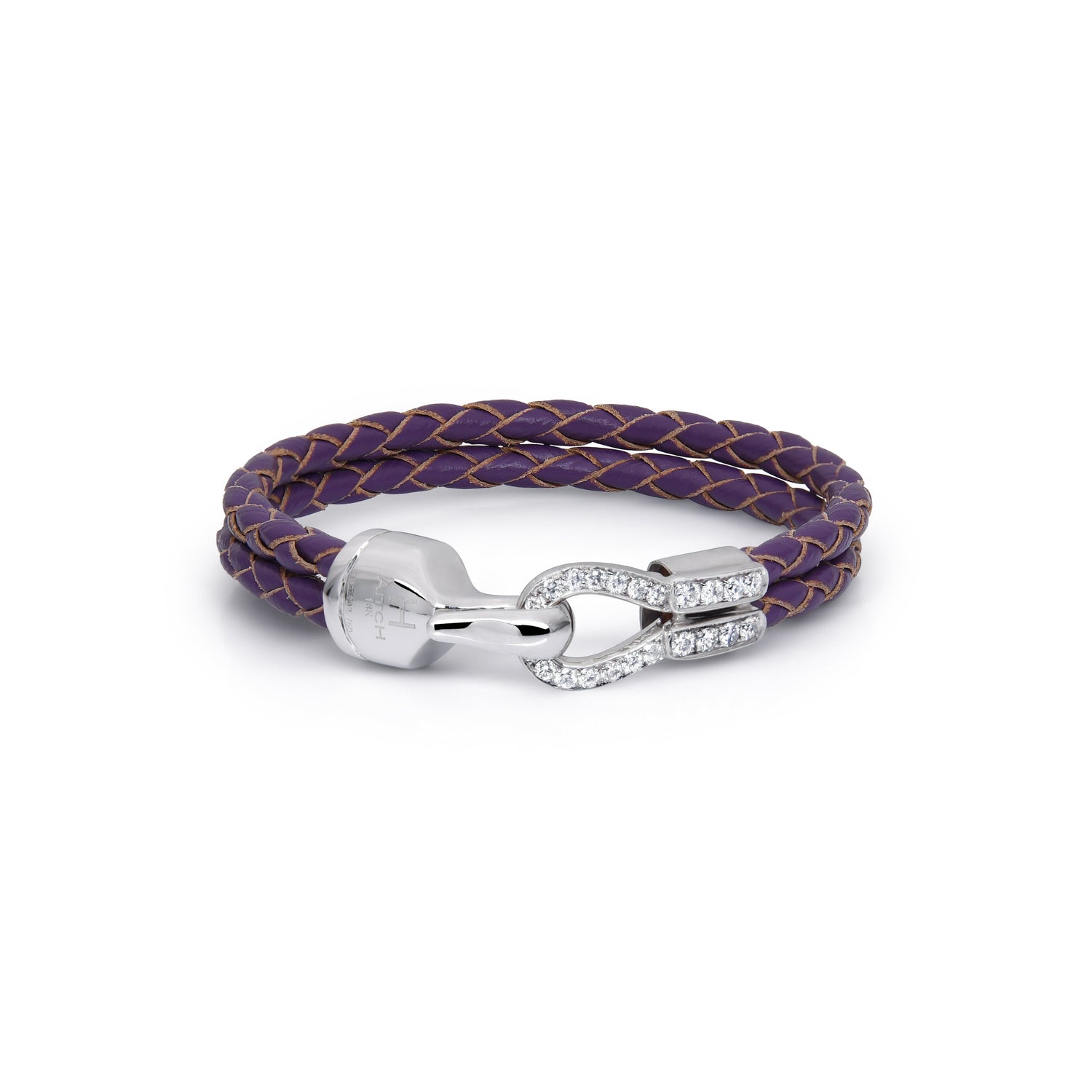 H.Aitch - Diamond Hook Bracelet | Bridal Jewelry 