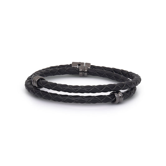 H.Aitch - 18K Black Gold Wrap Bracelet | Online jewelry