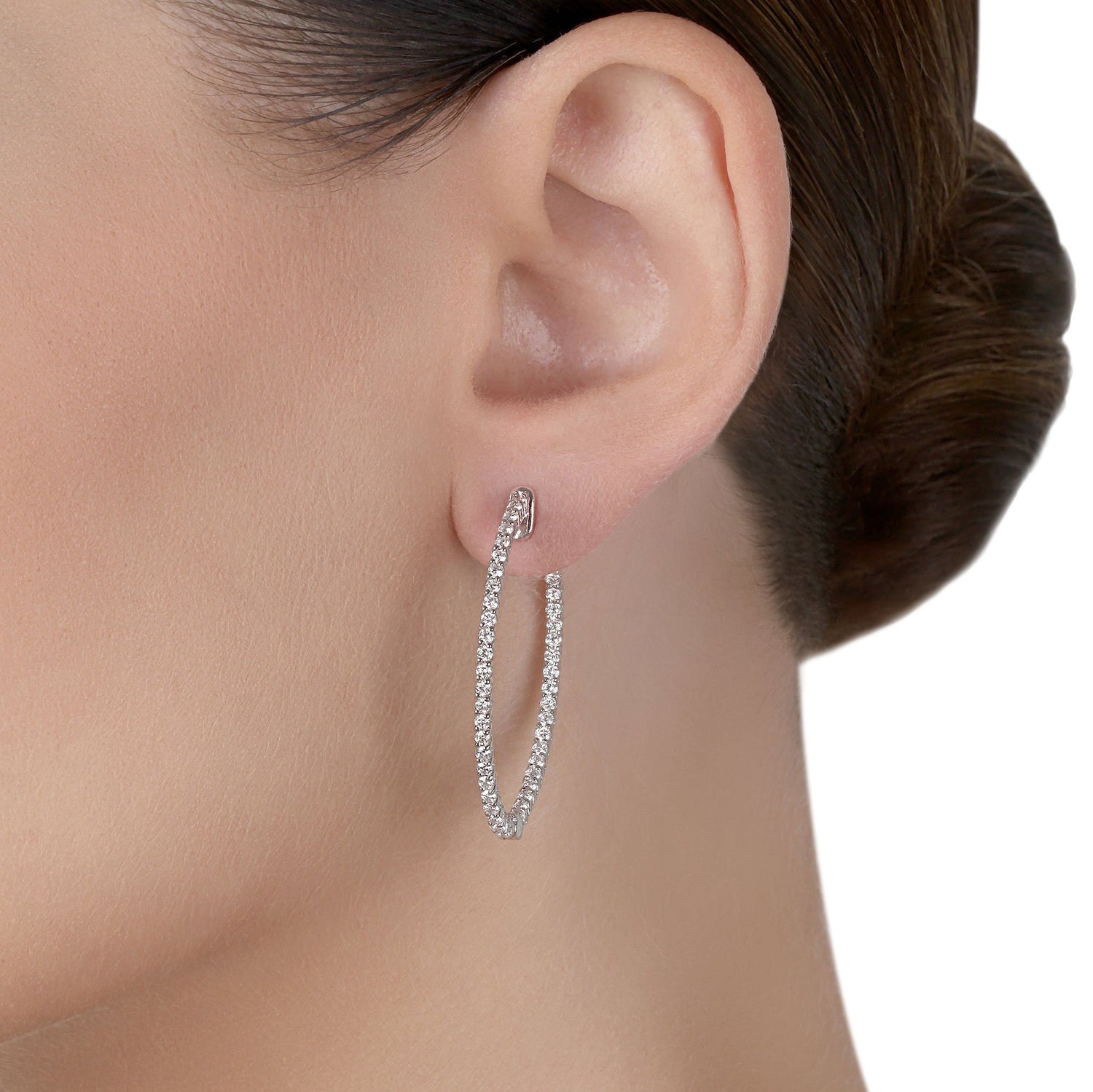 Hoop Diamond Earrings | Best Earrings Online