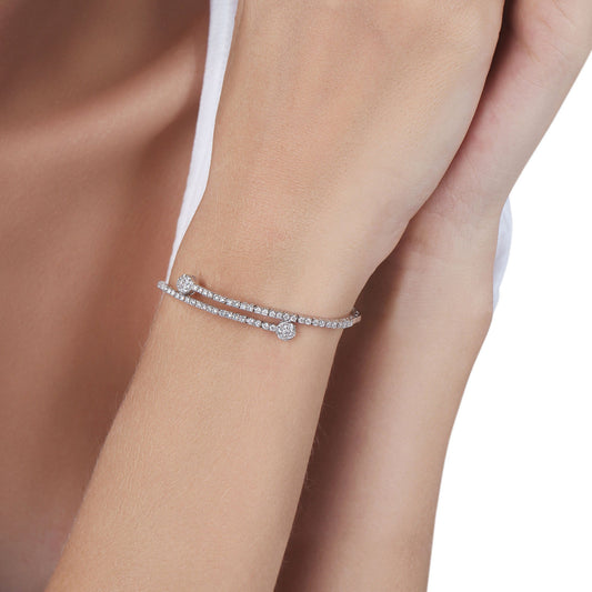 Twist Diamond Tennis Bracelet | Best jewelry shop