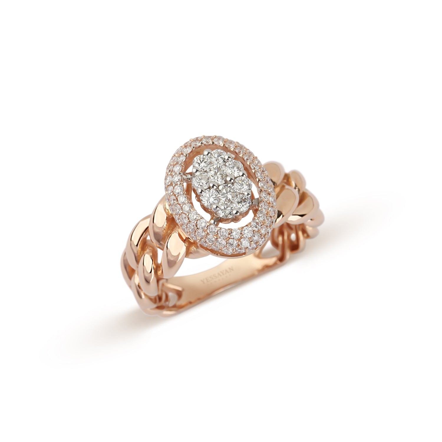 Rose Gold Illusion Diamond Ring | Jewelry online | Solitaire ring