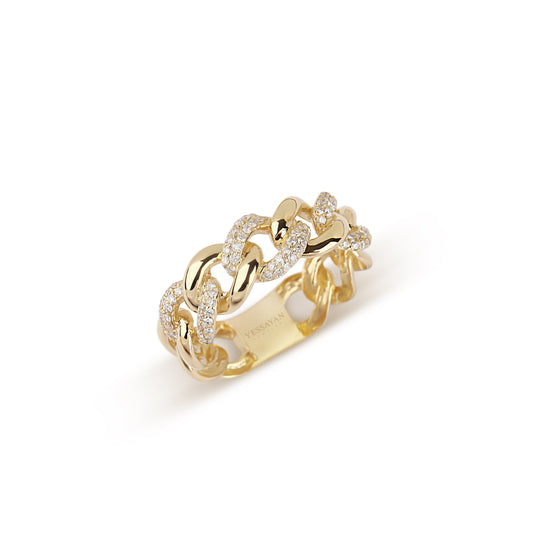 Cuban Link Diamond Ring | jewellery store | diamond rings