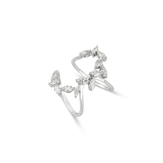 Marquise Floating Diamond Ring | diamond jewelers | diamond rings