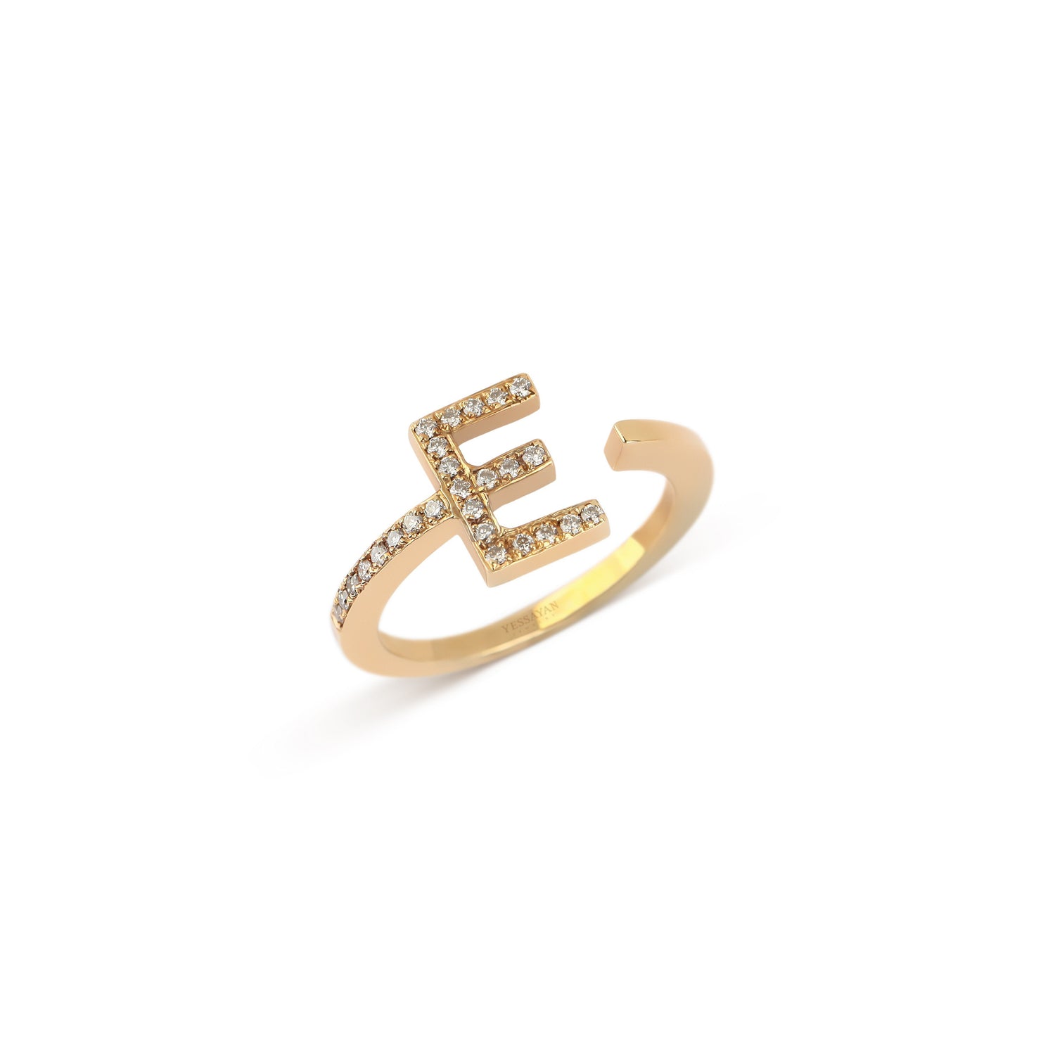Initial Diamond Ring | store jewellery | diamond rings