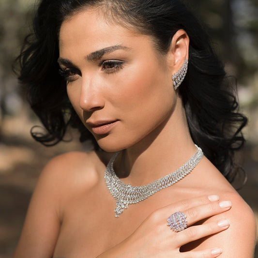 Buy Diamond Necklace Set Online
