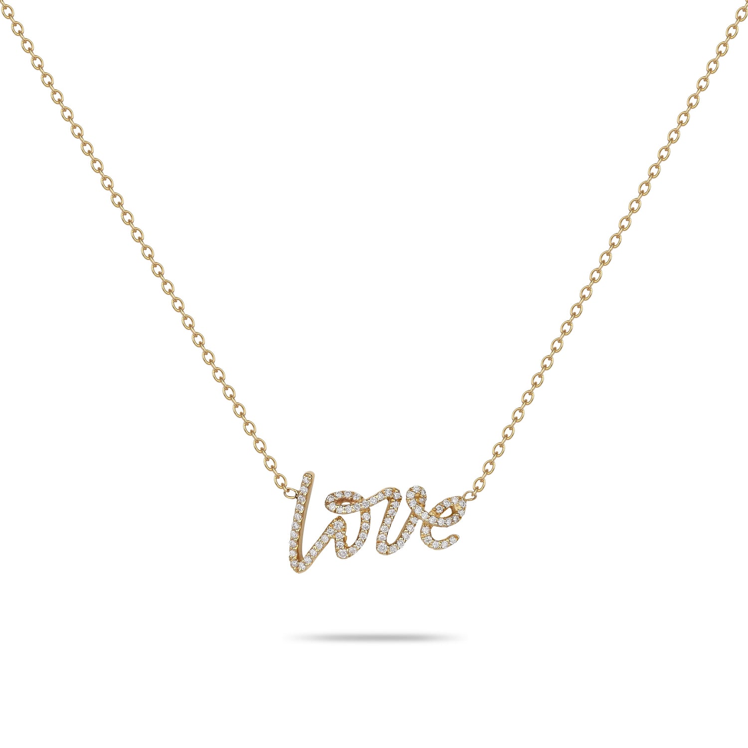 Love Diamond Necklace | Diamond Necklace | Best Jewellery Online