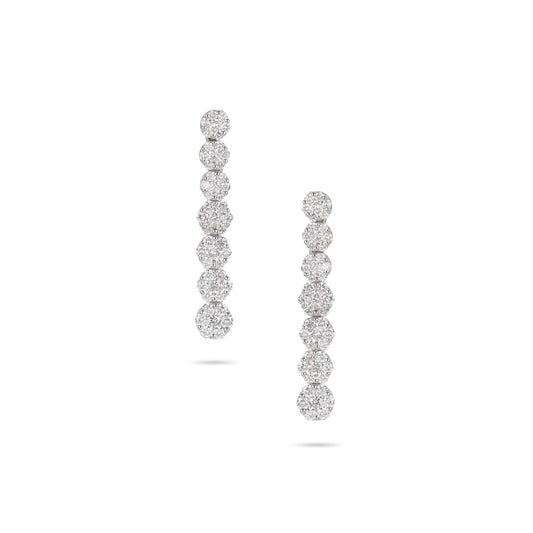 Illusion Diamonds Drop Earrings  | best jewelry stores 