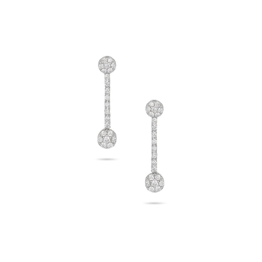 Illusion Diamond Earrings | Diamond Jewelers