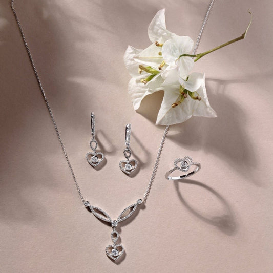 Diamond Heart Ring | Diamond ring