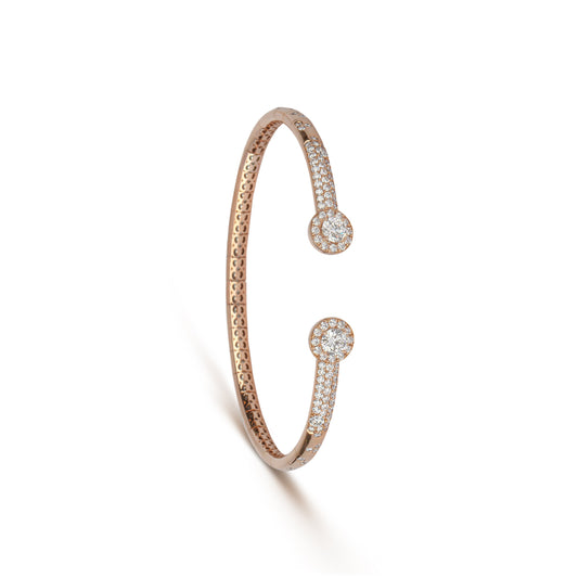 Half Diamond Cuff