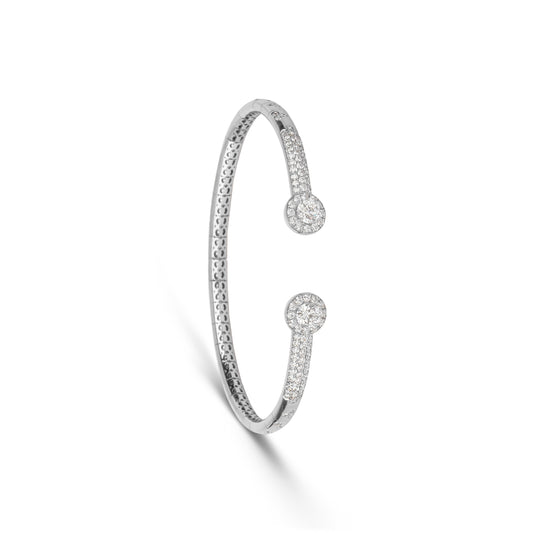 Half Diamond Cuff