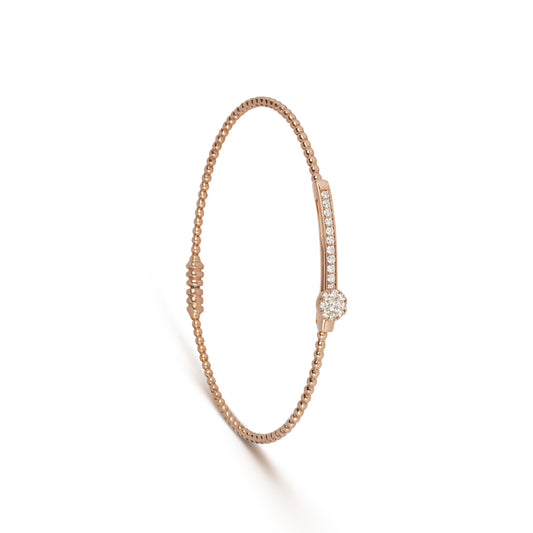 Diamond Beaded Linear Bracelet