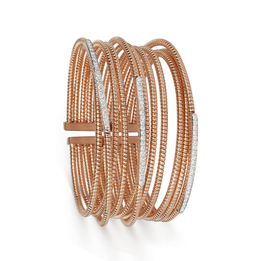 Stacked Diamond Bracelet