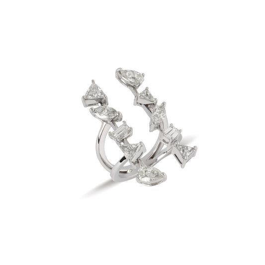 Open Band Multi Diamond Ring | jewellery store | diamond rings