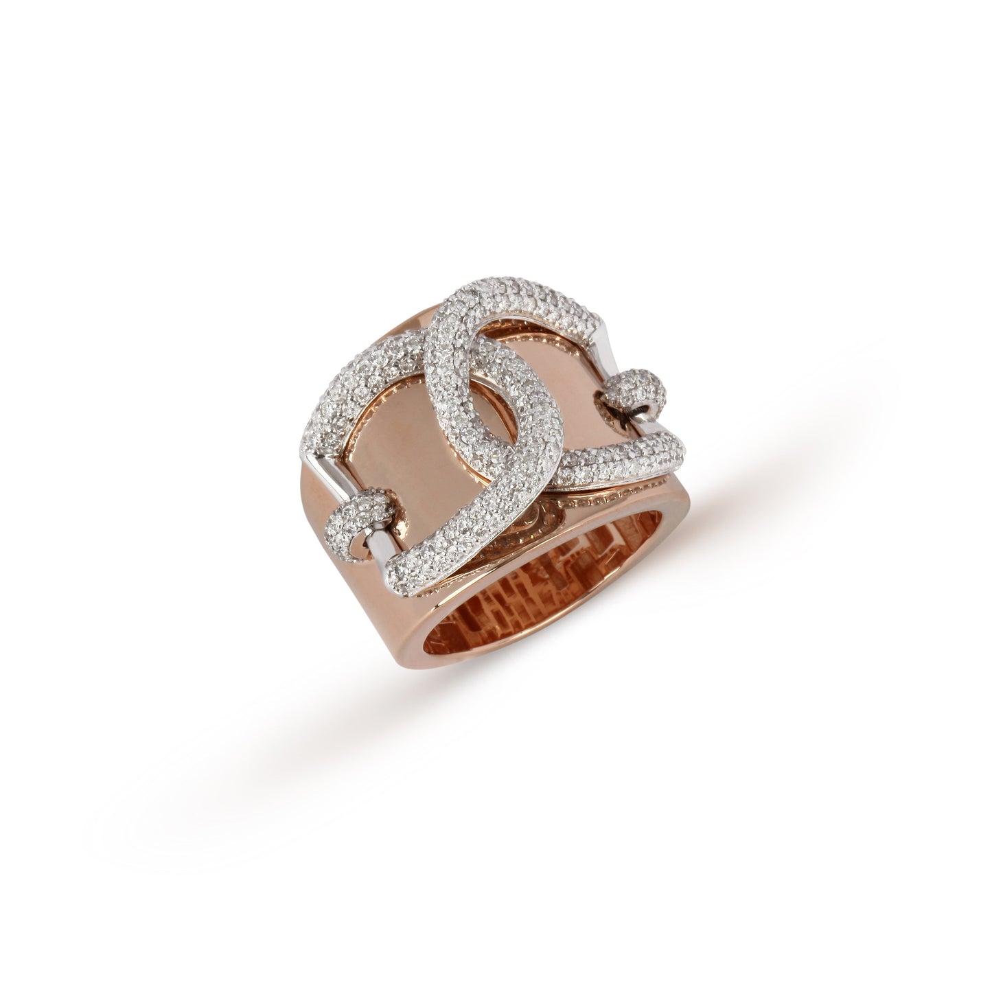 Intertwined Diamond Center Ring | best jewellery stores | diamond rings