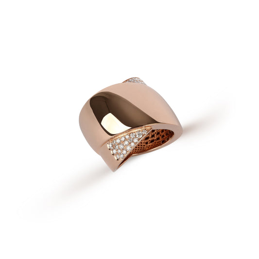 Overlapping Diamond Ring | jewellery store | diamond rings