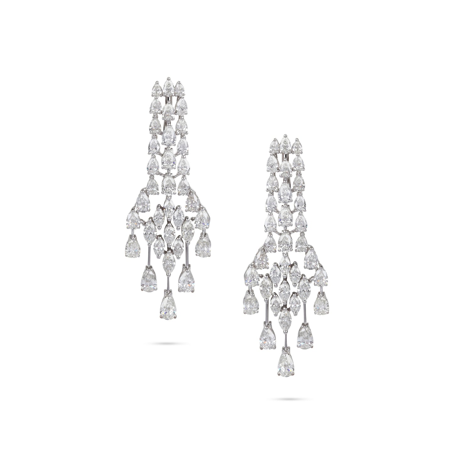 Chandelier Diamond Drop Earrings