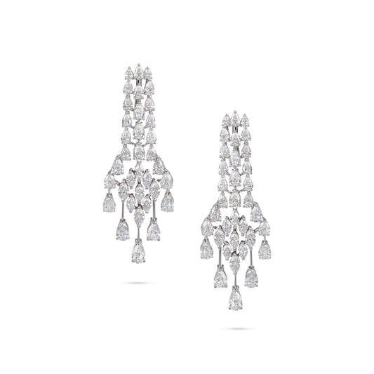 Chandelier Diamond Drop Earrings