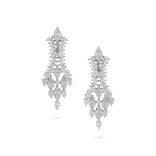 Diamond Chandelier Earrings