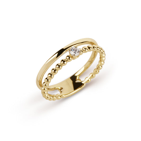 Double Band Diamond Ring | jewellery store | diamond rings